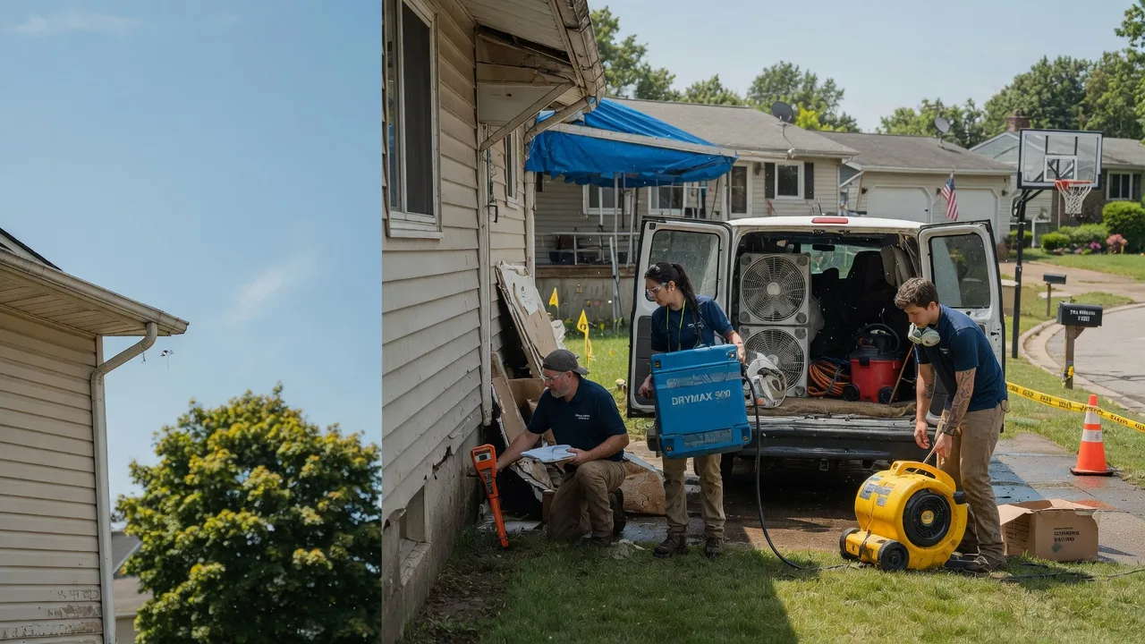 Ceiling Leak Cleanup in Concord, NE near me